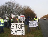 Şase activişti anti-NATO, arestaţi la Calafat