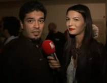 Adi Despot înjură, enervat de o domnişoară reporter. "Cum aţi angajat-o pe asta?" (VIDEO)