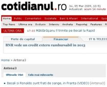 Cum preia Cotidianul.ro conţinut de pe alte site-uri. Inclusiv de pe Antena3.ro (FOTO)