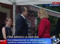 Emil Boc, la Ziua Independeţei SUA: Happy birthday to you!