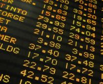 Bursa americană creşte modest