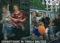 Tările Baltice. Ceremonie de reeditare a Lanţului Uman din 1989 împotriva Uniunii Sovietice (VIDEO)