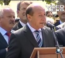 Băsescu, din nou înlăcrimat: S-a emoţionat când a vorbit despre fregatele române (VIDEO)