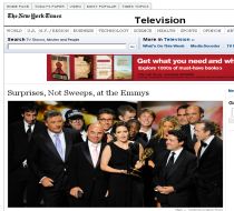 Mad Men şi 30 Rock, câştigătorii ediţiei din 2009 a premiilor Emmy