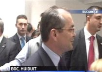 Emil Boc, huiduit de liderii Metrorex, după ce le-a spus că au primit o lecţie de la bucureşteni (VIDEO)