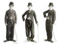 Charlie Chaplin, transformat în personaj de desene animate
