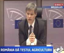 Dacian Cioloş, audiat în Comisia pentru Agricultură din Parlamentul European