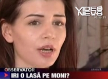Probleme în "paradisul" de la Izvorani? Irinel Columbeanu o ameninţă pe Moni cu divorţul (VIDEO)