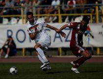 Rapid învinge Gaz Metan Mediaş cu 4-1, cu preţul accidentării lui Bornescu