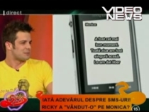 Explicaţia SMS-urilor dintre Monica şi fostul ei şofer. Ricky riscă să fie concediat de Botezatu (VIDEO)