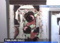 Expoziţie cu vânzare de tablouri din ciocolată, de 8 Martie la Constanţa