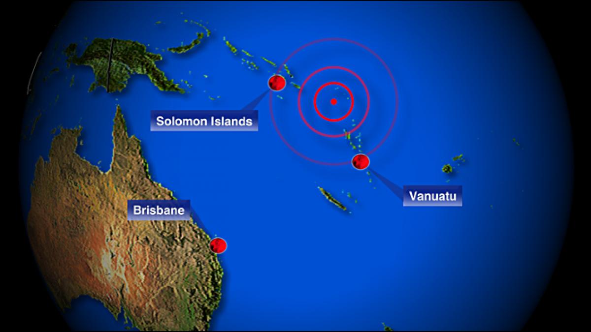 CUTREMURE ÎN SERIE în Insulele Solomon Un alt seism cu magnitudinea 7