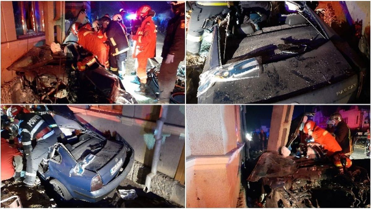 Accident tragic în Aiud O tânără de 19 ani a murit după ce mașina în