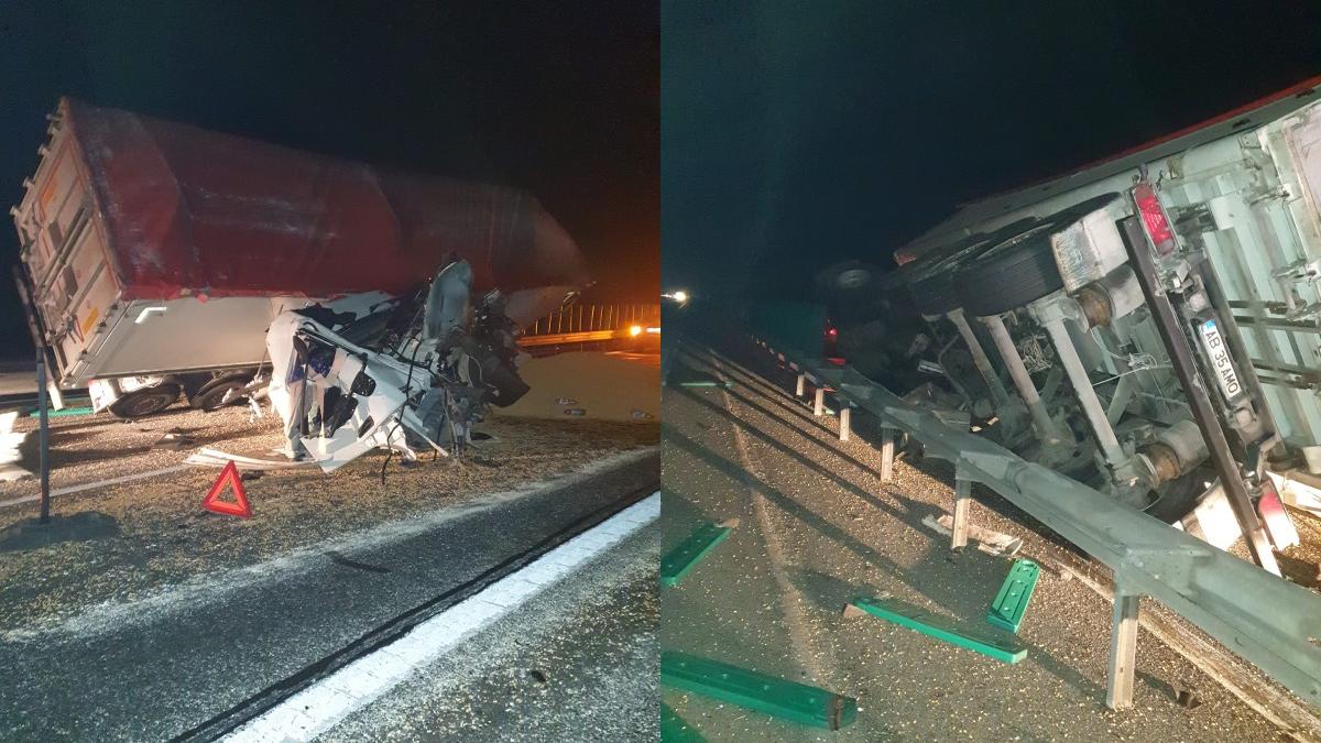 Trafic Blocat Pe Autostrada A Dup Un Accident Grav Cu Dou Tir Uri