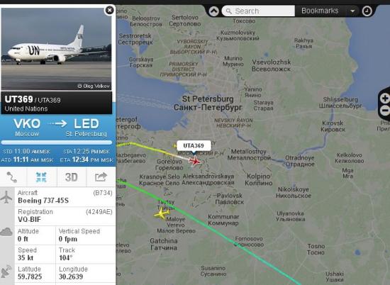 Un avion ONU a cerut să aterizeze de urgenţă la Sankt Petersburg, după ce unul dintre motoare s-a oprit 482