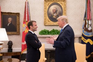 Donald Trump și președintele francez pledează pentru un nou acord cu Iranul