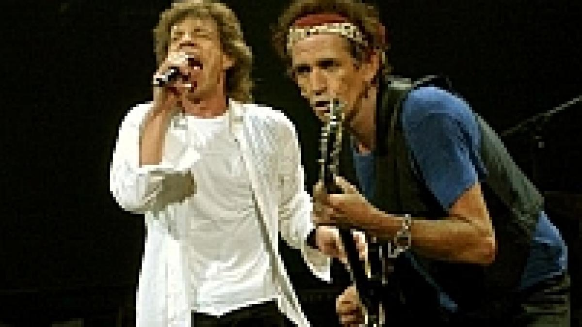 Rolling Stones, cea mai bine plătită trupă în 2006