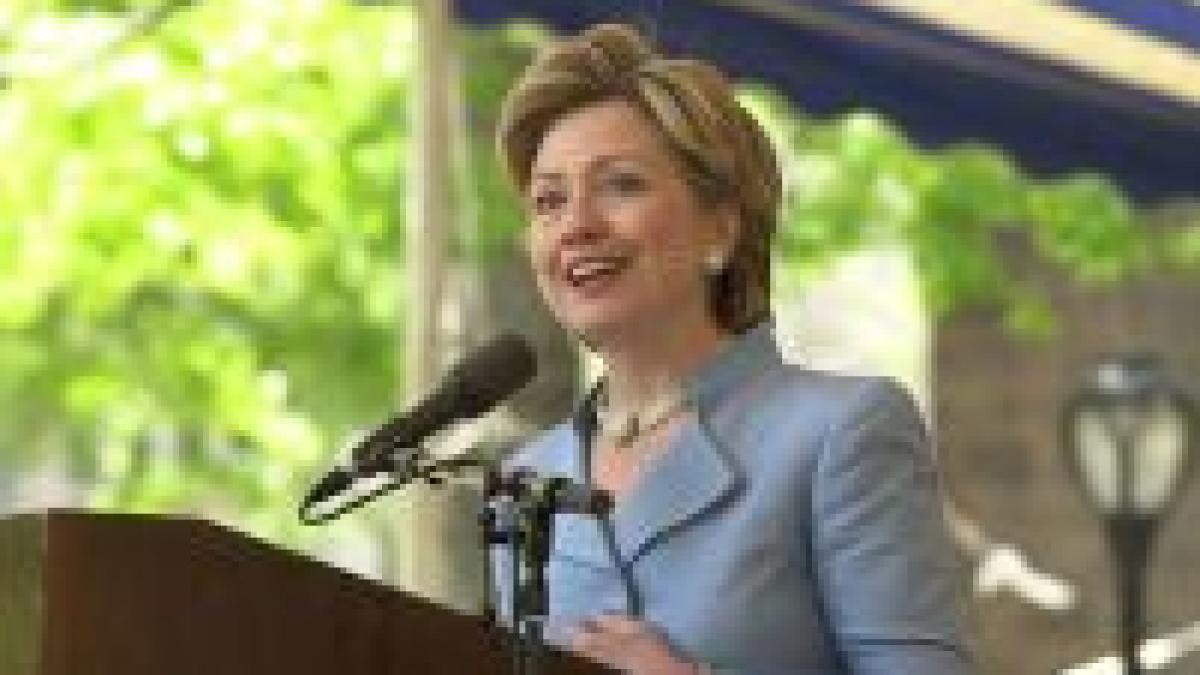 Hillary Clinton, în turneu pre-electoral 