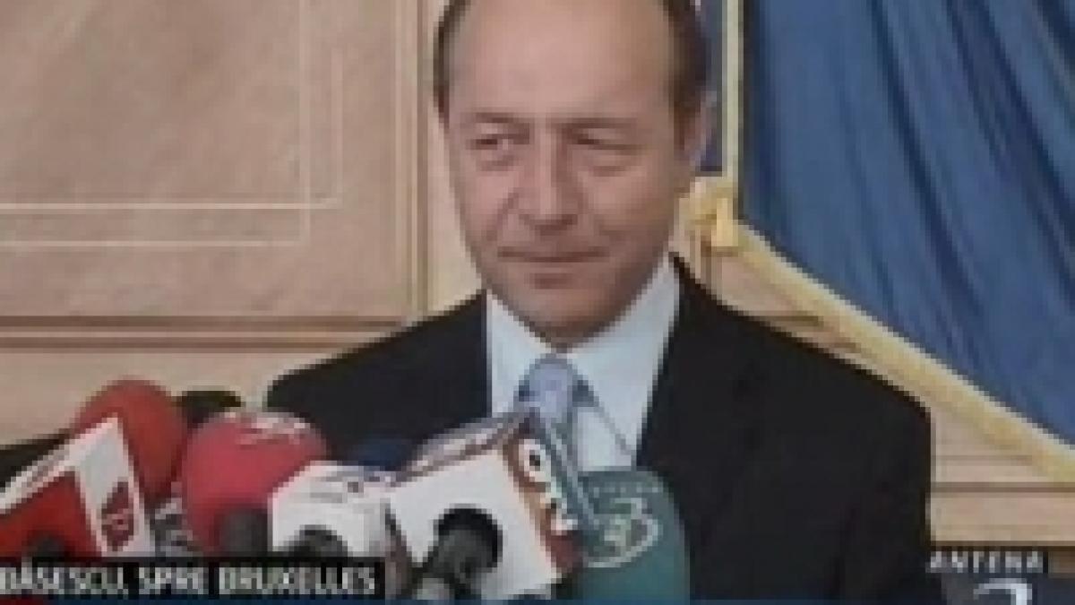 Băsescu: PNL a colaborat cu opoziţia 