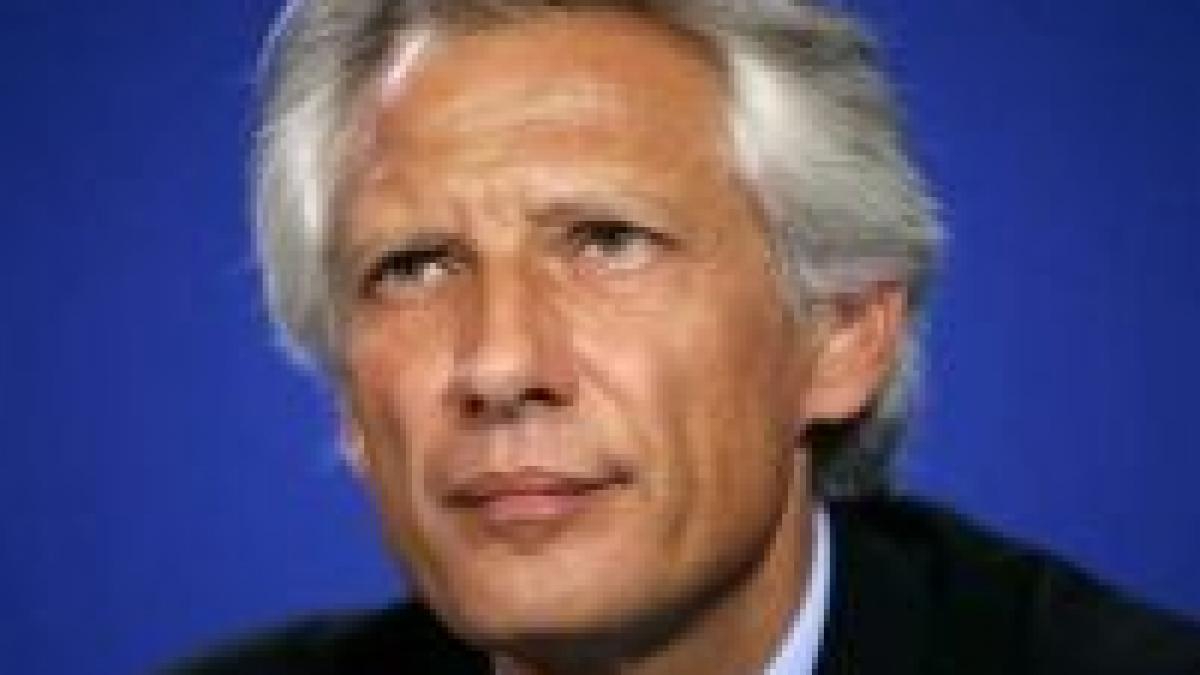 Dominique de Villepin vizitează România 