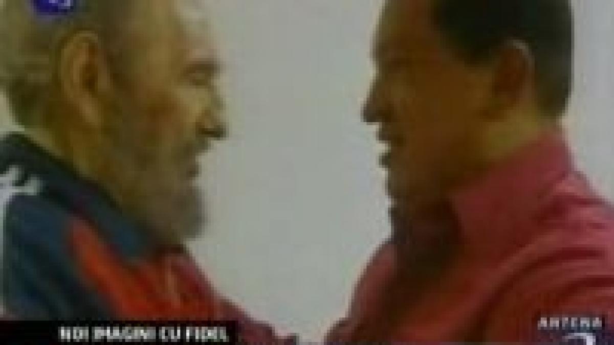 Primele imagini! Fidel Castro după 3 luni de boală
