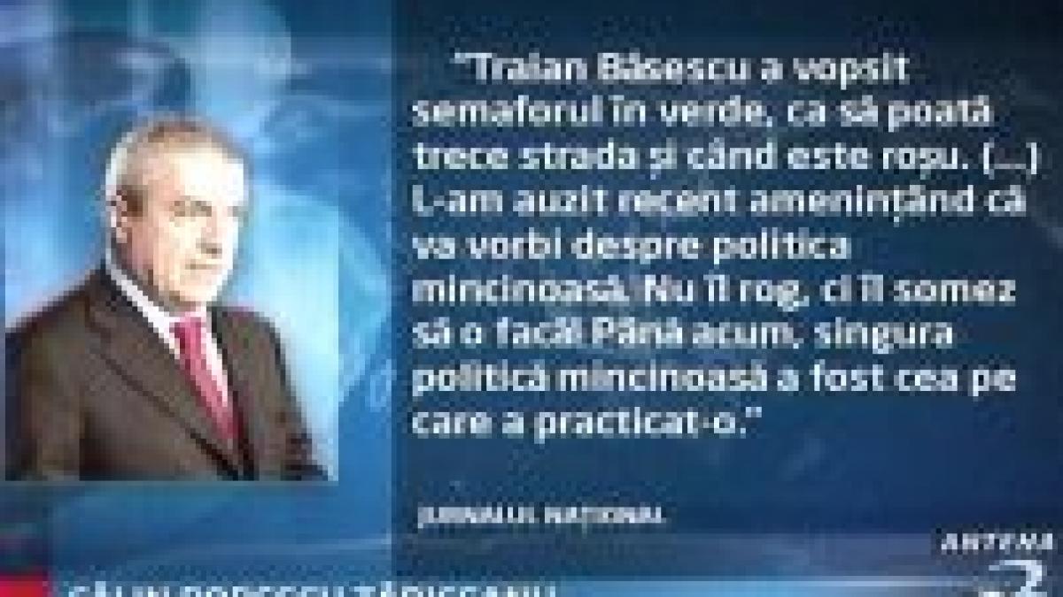 "Pentru Traian Băsescu nu există lege"