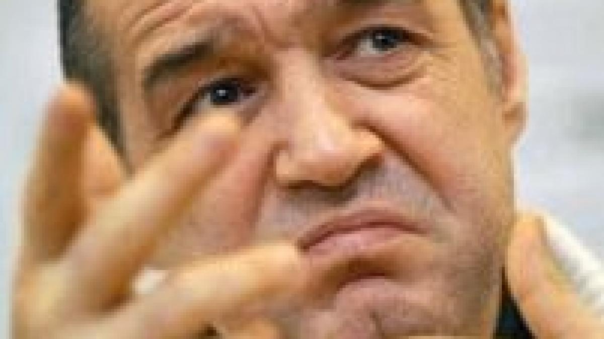 Gigi Becali îşi plăteşte apariţiile televizate
