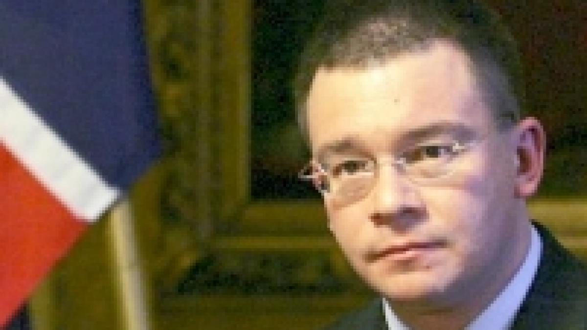 Ministrul de Externe numit după restructurare 