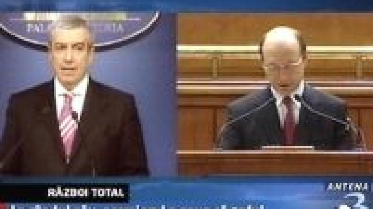 Băsescu-Tăriceanu. Război în faţa naţiunii
