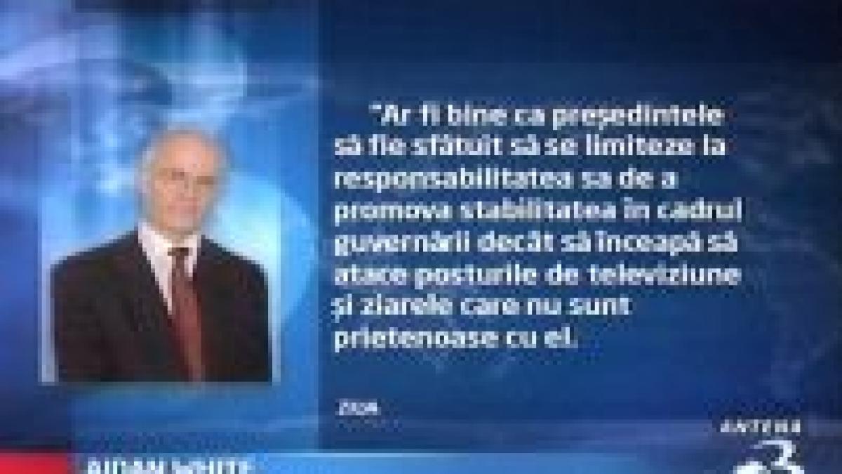 Băsescu criticat de jurnaliştii străini