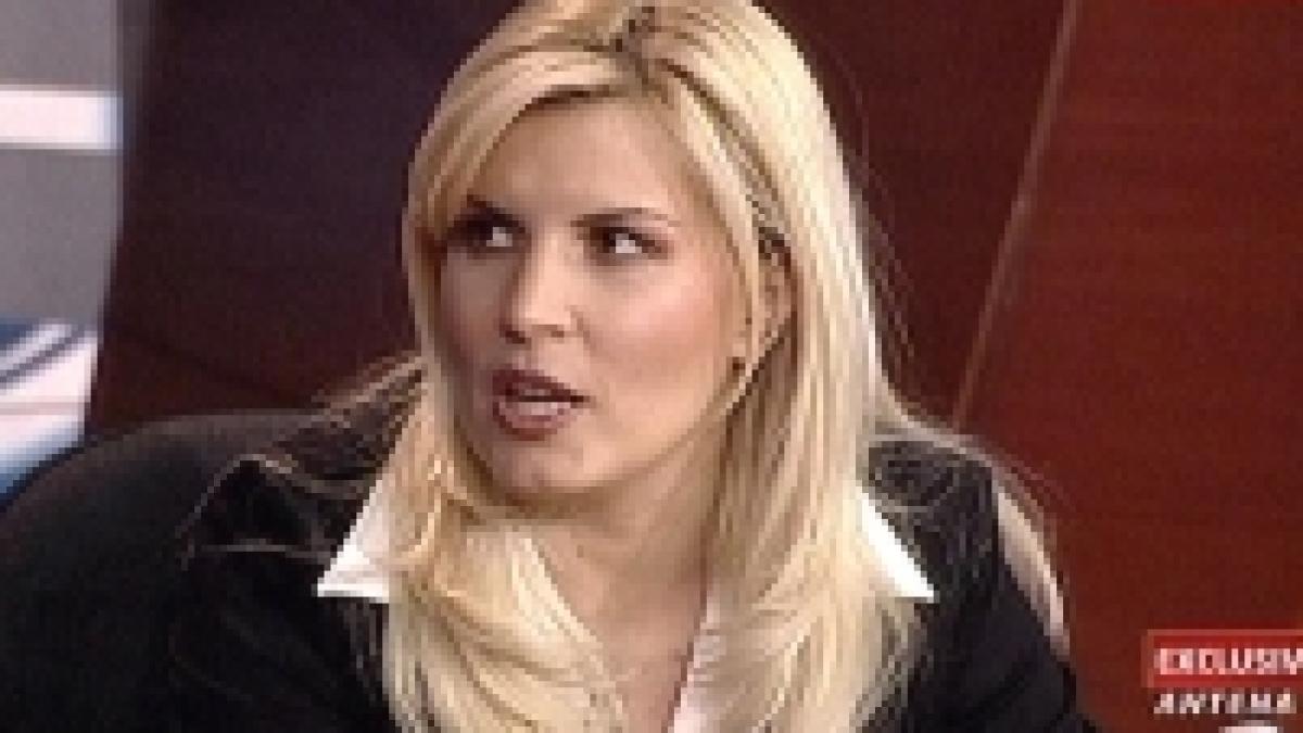 Elena Udrea cere demisia premierului Tăriceanu