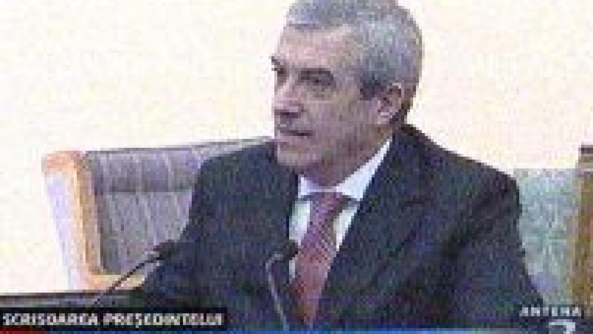 Premierul Tăriceanu face un ultim apel 