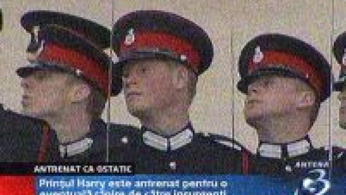 Prinţul Harry antrenat pentru o eventuală răpire 
