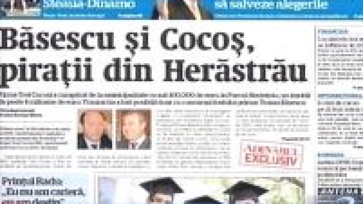 Băsescu ? Cocoş: Tranzacţii imobiliare dubioase