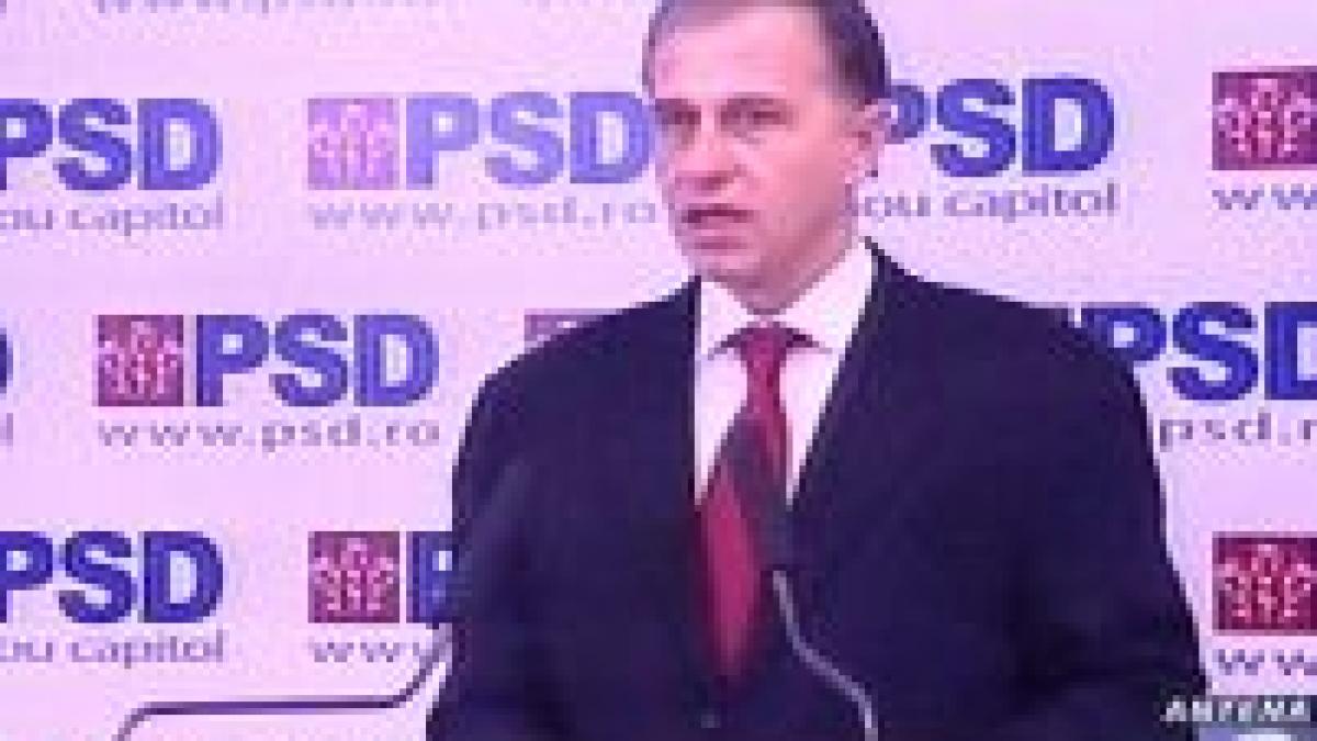 PSD a amânat moţiunea anti-Hărdău