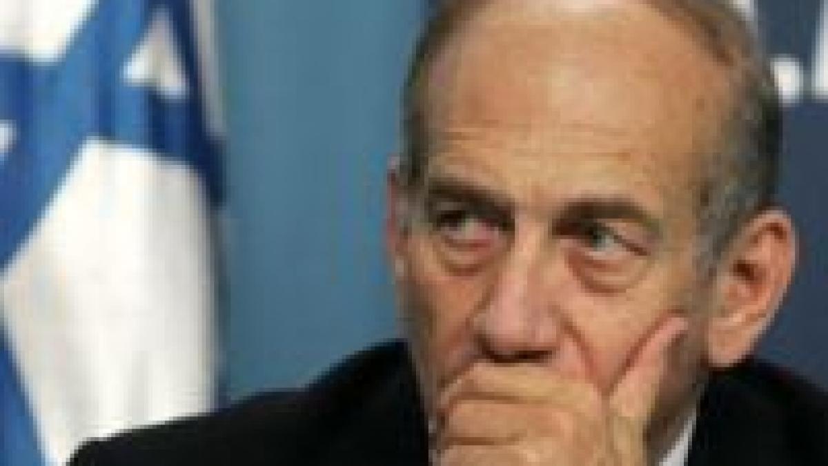 Ehud Olmert va continua să conducă Israelul
