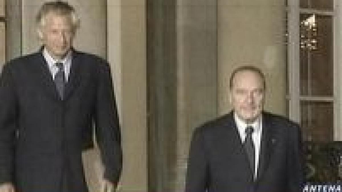 Chirac a susţinut o ofensivă israeliană în Siria