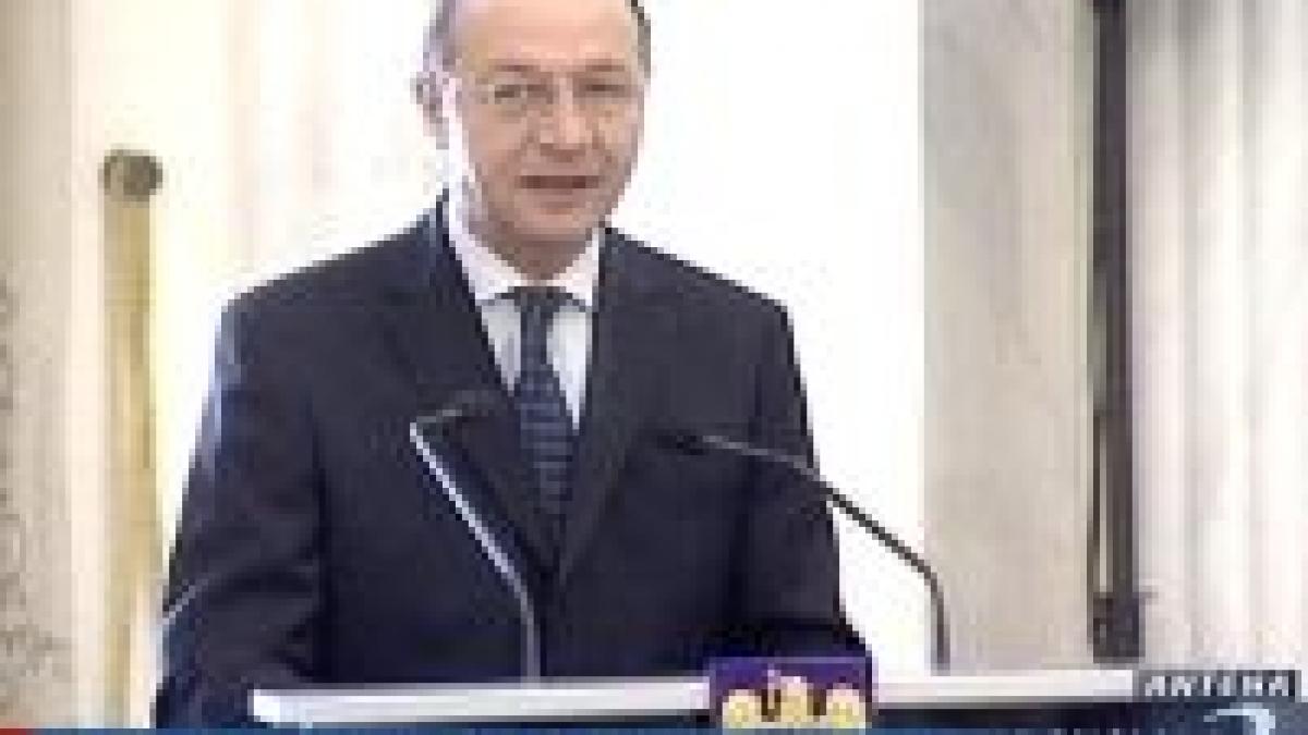 Băsescu susţine egalitatea şanselor