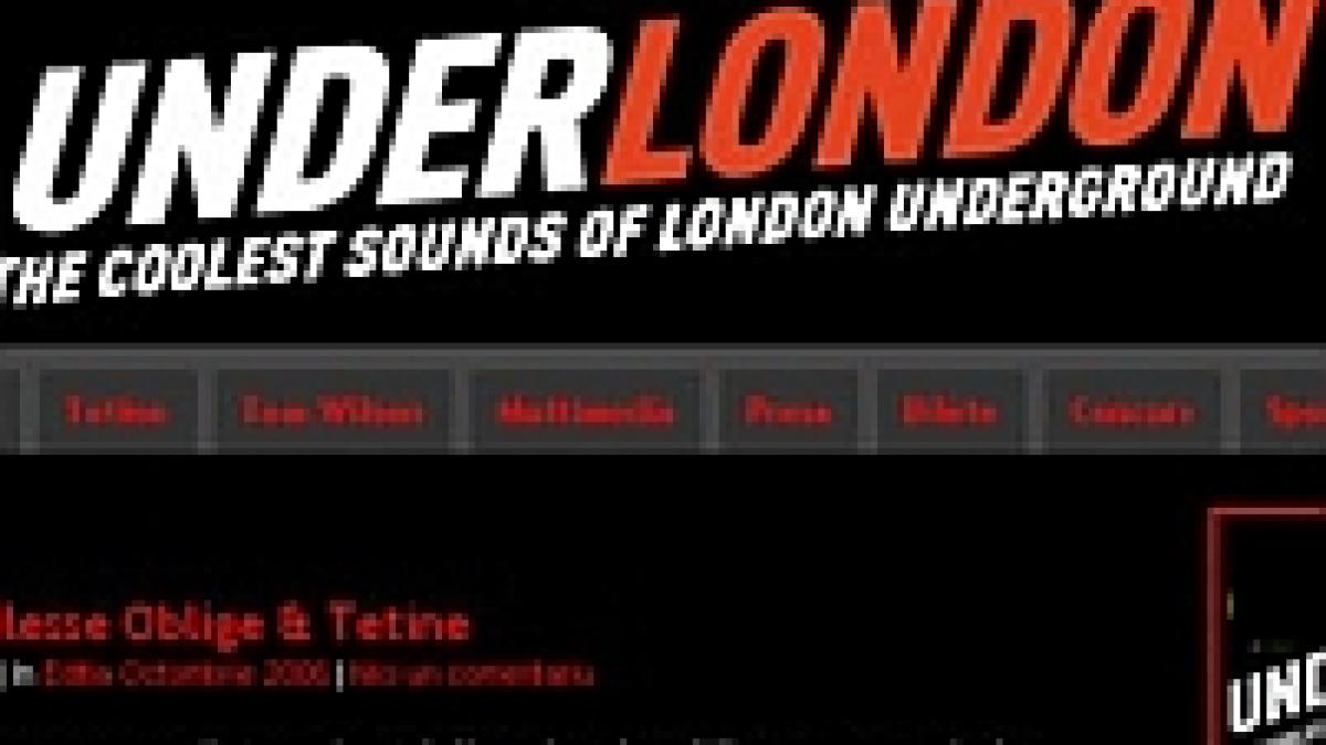 Underlondon 2. Eveniment brit indie-rock