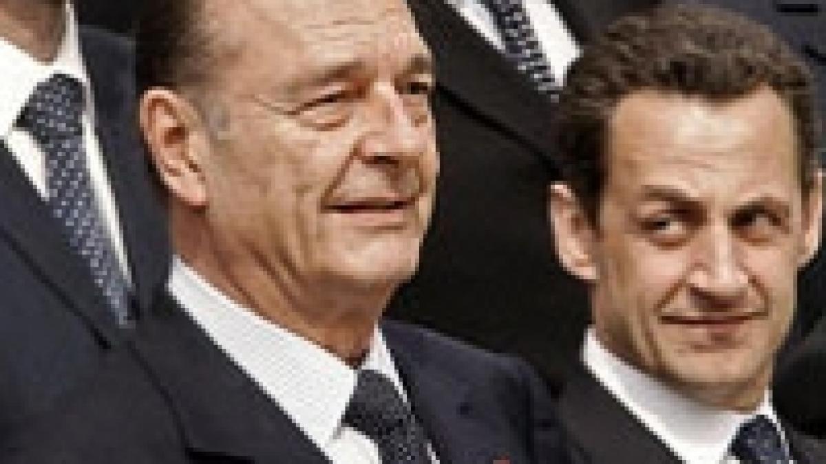 Chirac îl va susţine pe Sarkozy