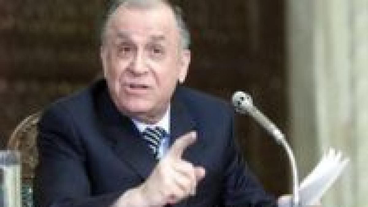 Iliescu: Domeniul energiei este în pericol