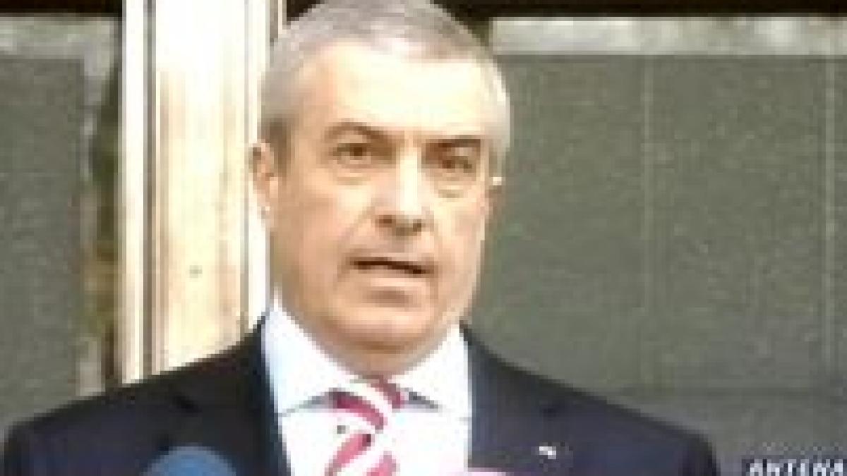 Tăriceanu: Băsescu este vinovat de criza politică