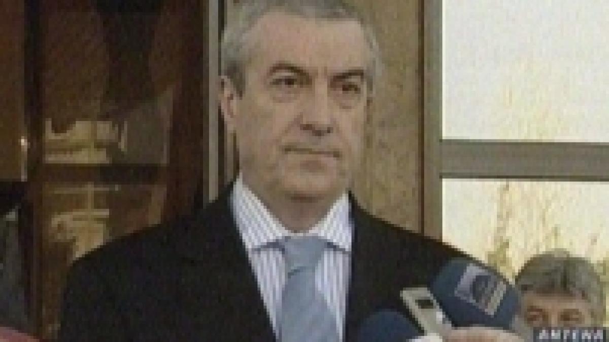 Noi săgeţi între Tăriceanu şi Băsescu