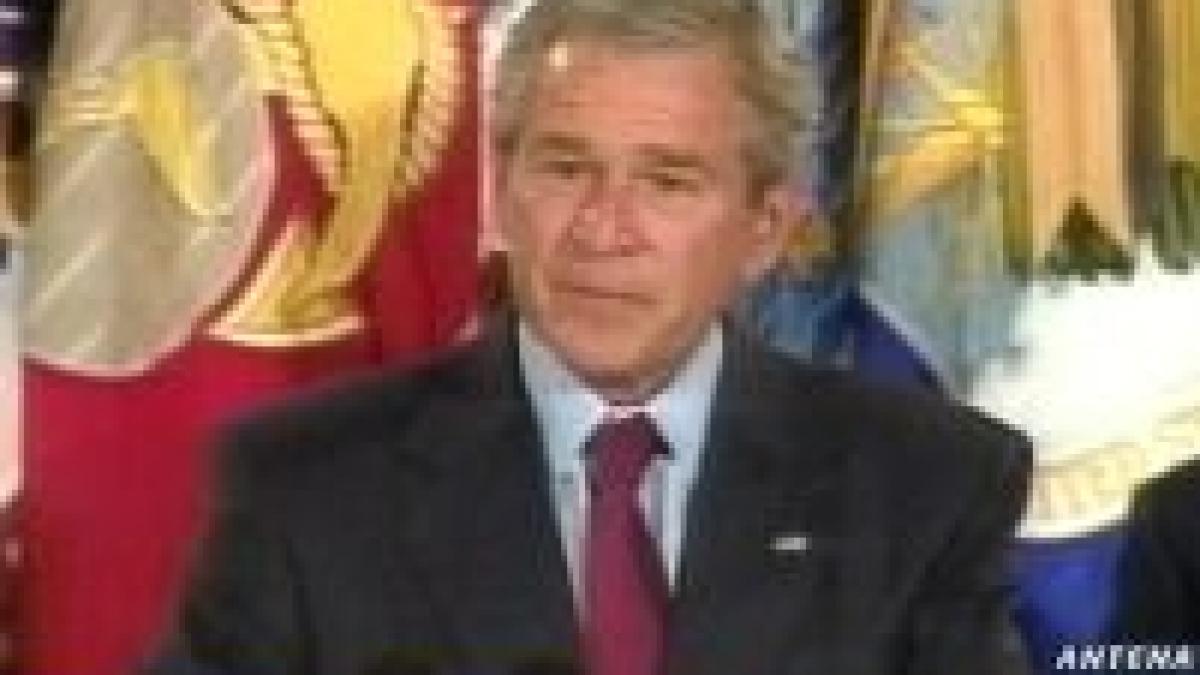 Bush şi democraţii discută despre fonduri pentru Irak