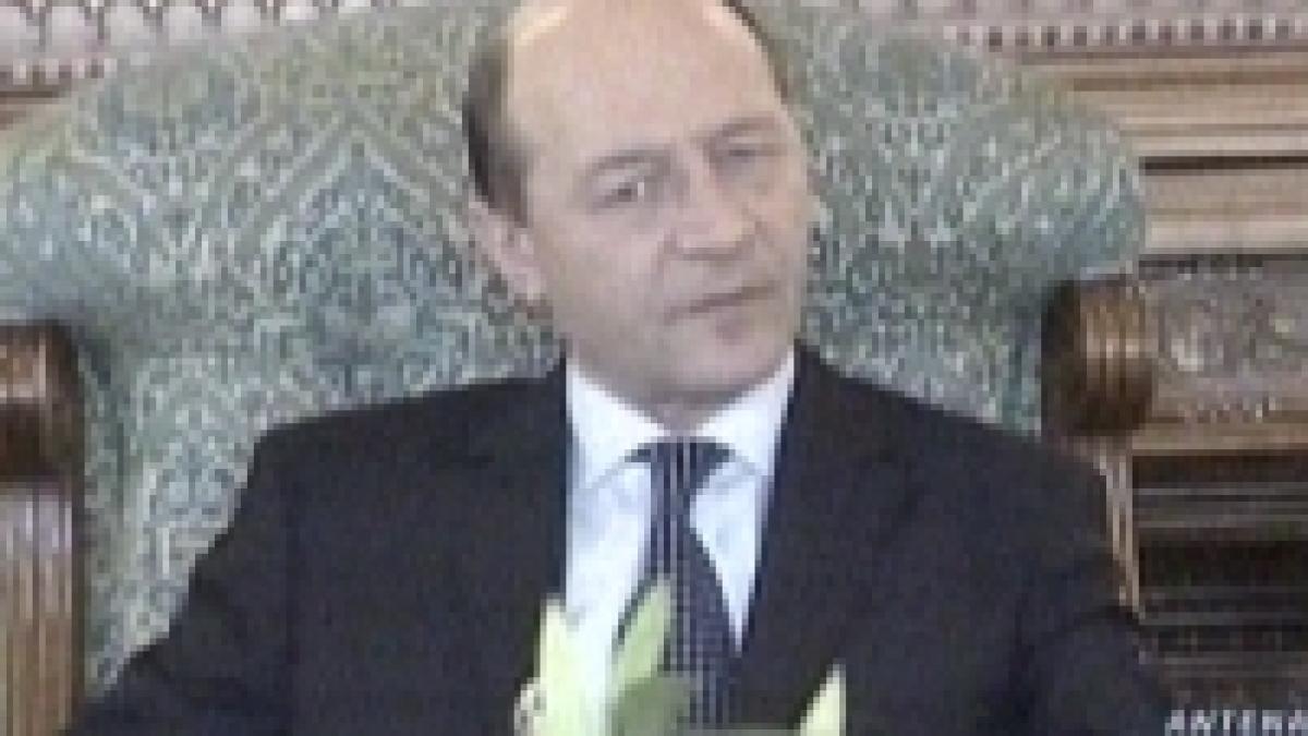 Băsescu: Tăriceanu e iresponsabil