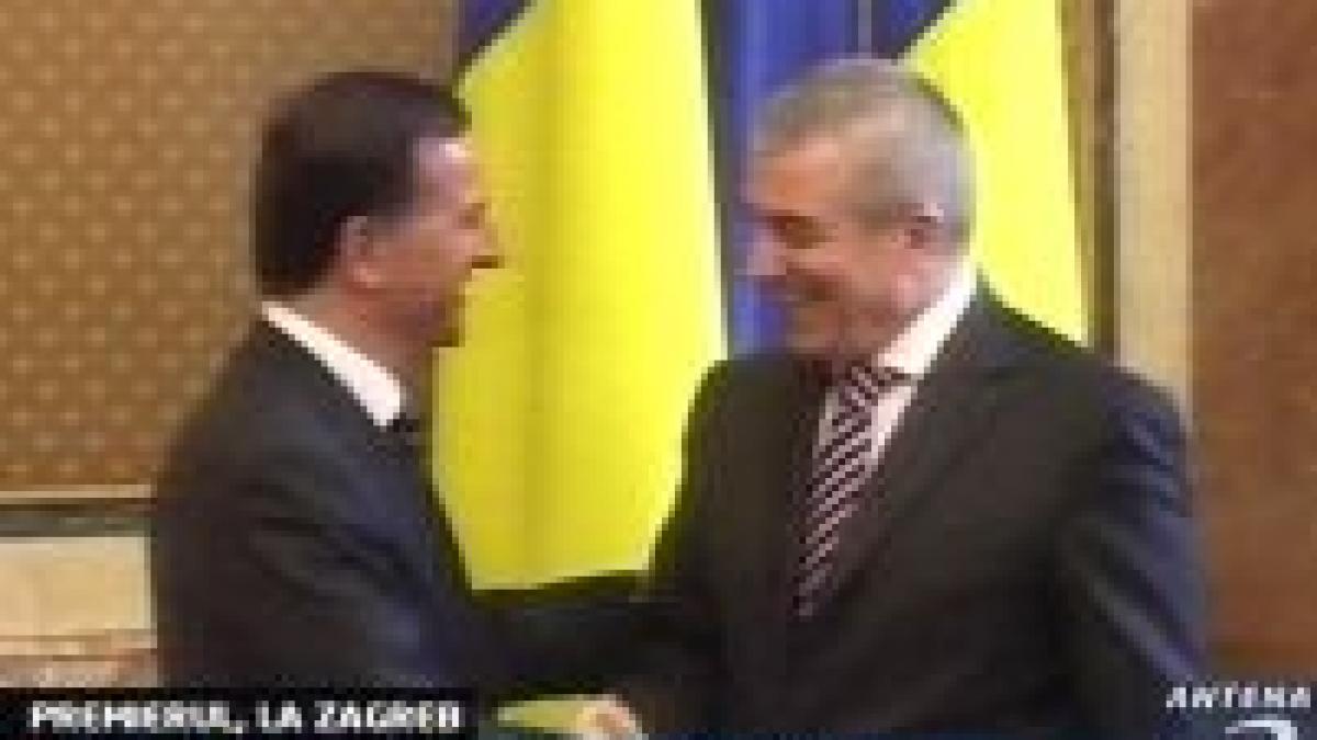 Tăriceanu primeşte sprijinul lui Frattini