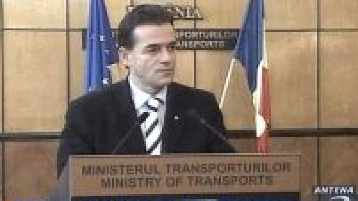 Transporturi. Orban critică şi planifică

