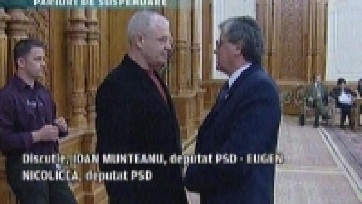 Suspendarea - subiect de pariu pentru aleşi