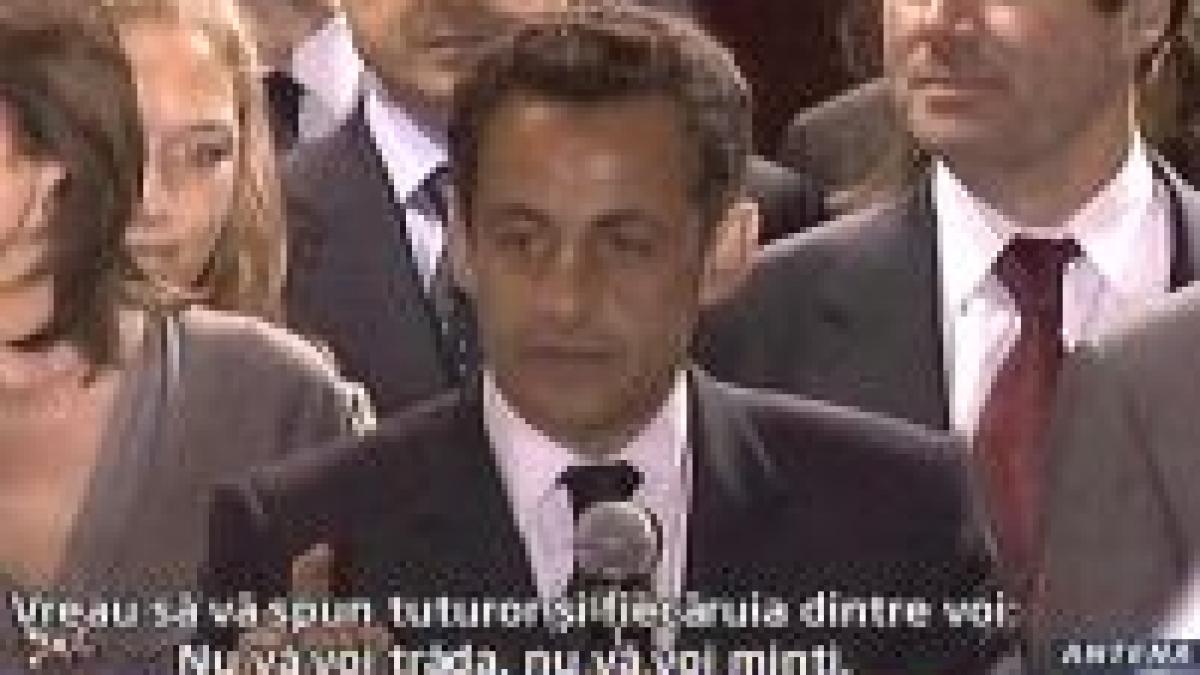 Sarkozy este preşedintele Franţei