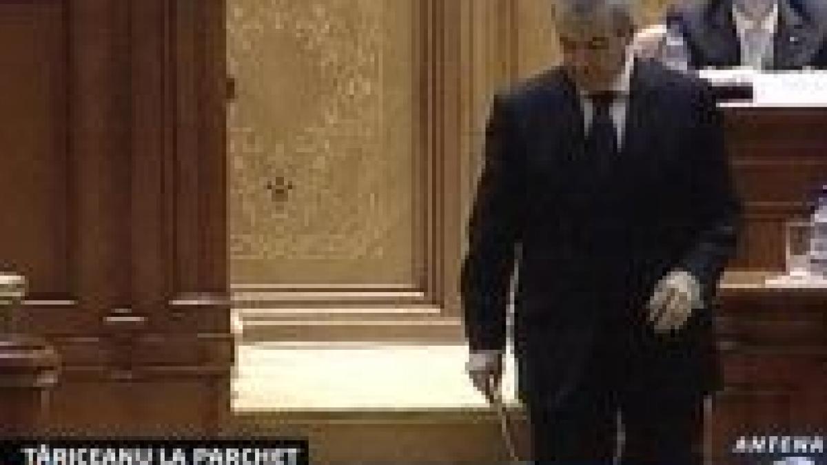 Tăriceanu a fost audiat la Parchet